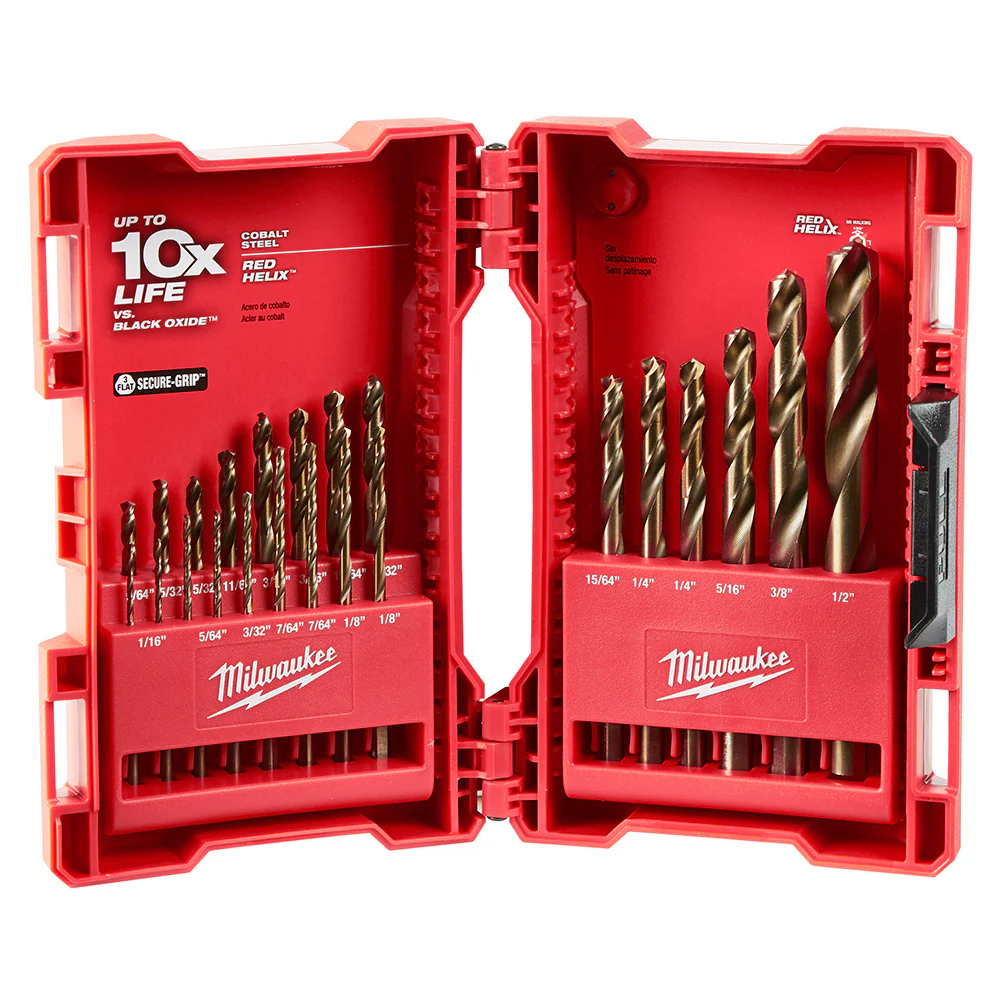 Milwaukee 48-89-2338 Red Helix Cobalt 23pc Drill Bit Set - Mactool Shop