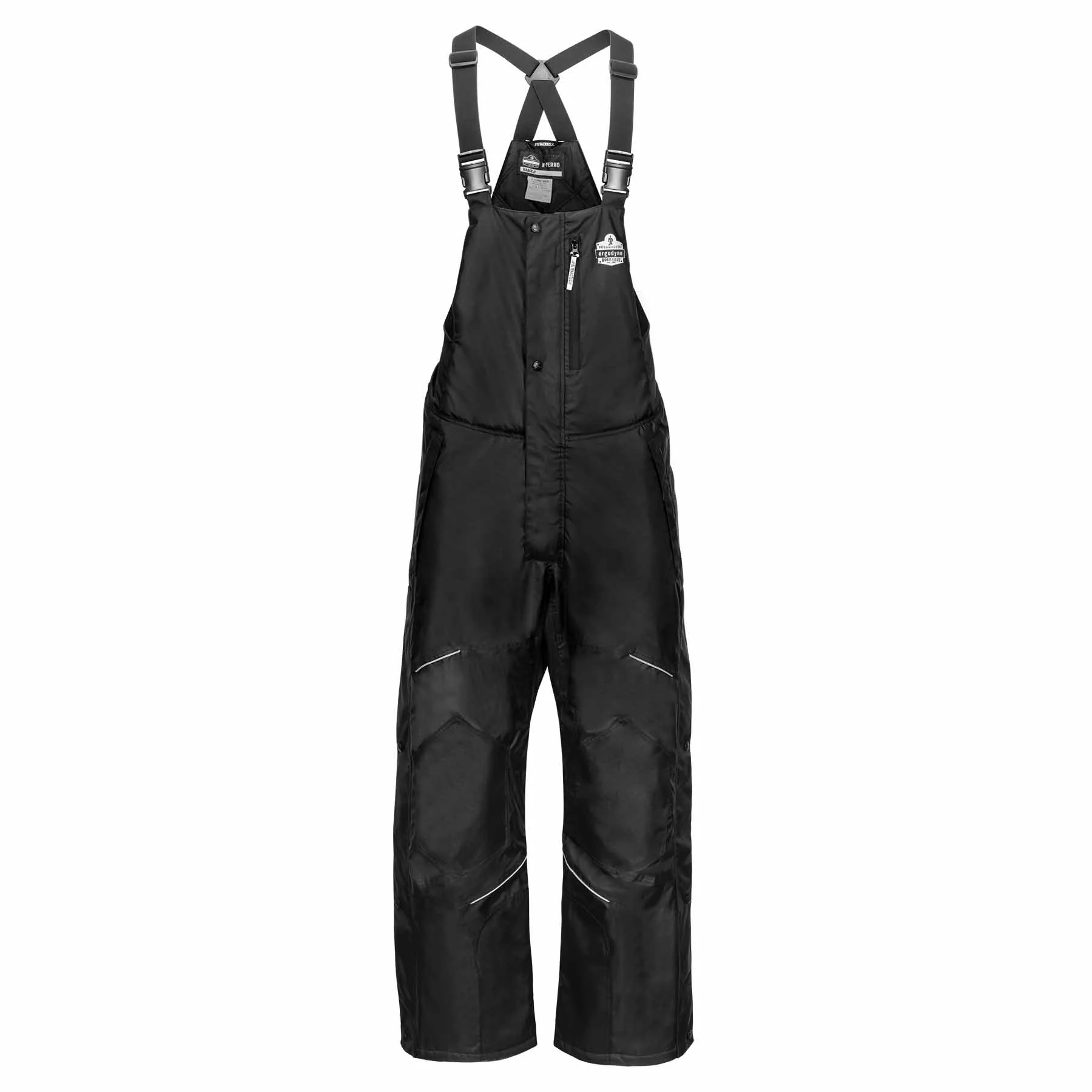 Ergodyne 41223 6472 M Black Thermal Bib - 300D Oxford Shell - Mactool Shop