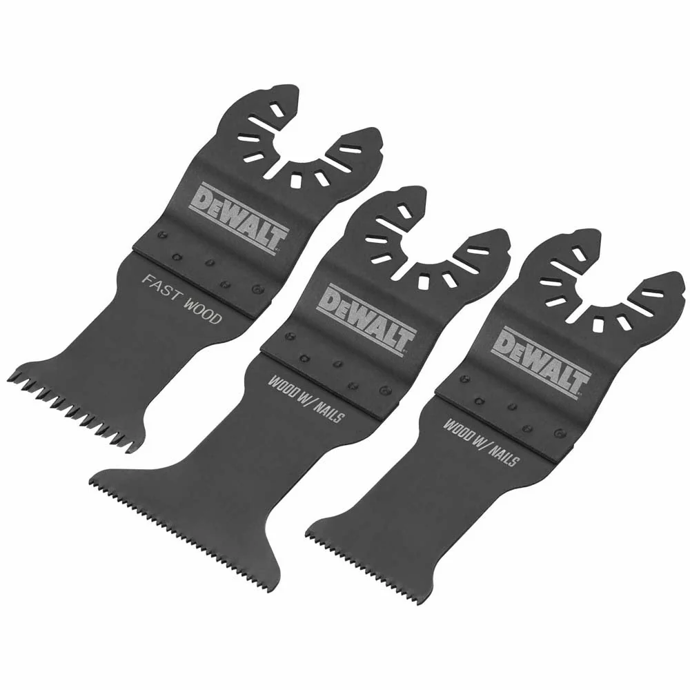 DEWALT DWA4252 1-1/4 In Carbide Oscillating Tool Blade For General Purpose Cutting (3 Pack) - Mactool Shop