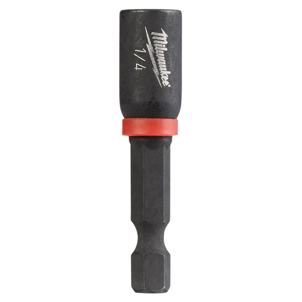 Milwaukee 49-66-0502 SHOCKWAVE™ 1-7/8 in. Magnetic Nut Driver 1/4 in. (10 Pk) - Mactool Shop