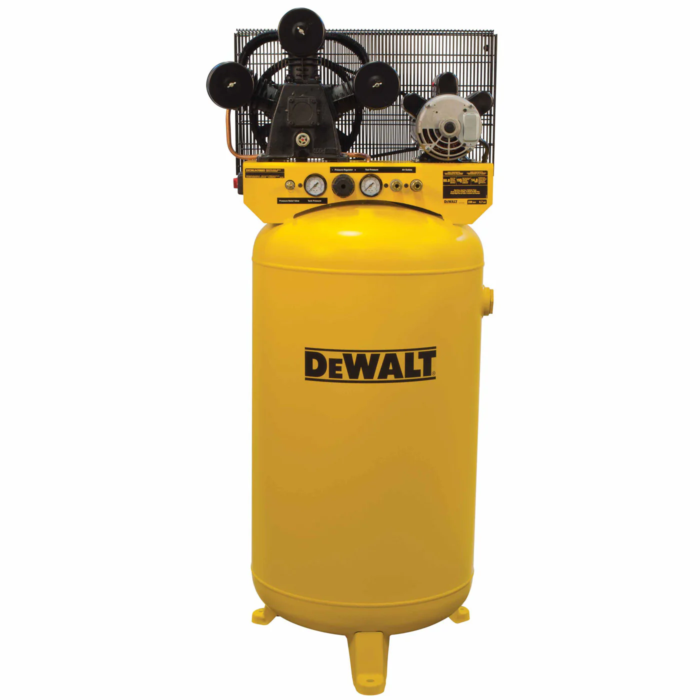 Dewalt DXCMLA4708065 80 Gallon Single Stage Stationary Air Compressor - Mactool Shop