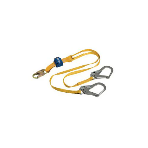 Werner C611200 6' DeCoil DCELL Lite 2 Leg Lanyard, 1