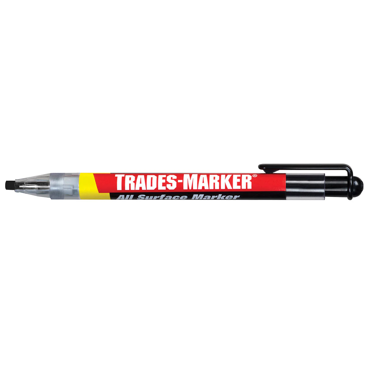 Markal 96252 Trades-Marker, 1 Holder/1 Refill, Black, 48 Pack - Mactool Shop