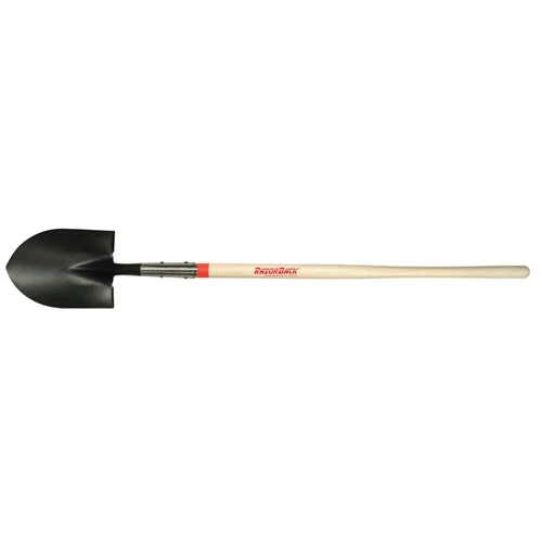 Union Tools 45657 Round Point Shovel with Closed-back and Dual Rivet - Mactool Shop