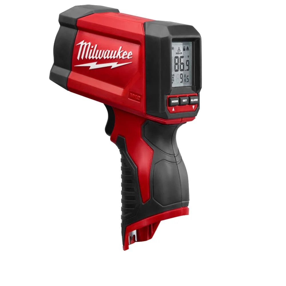 Milwaukee 2278-20NST M12™ 12:1 Infrared Temp Gun NIST Certified - Mactool Shop