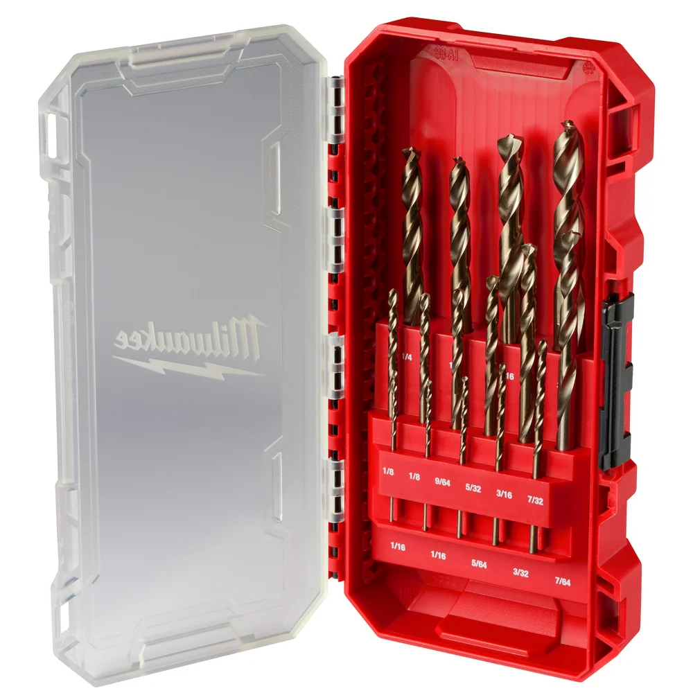 Milwaukee 48-89-2370 RED HELIX Cobalt Drill Bit Set - 15PC - Mactool Shop