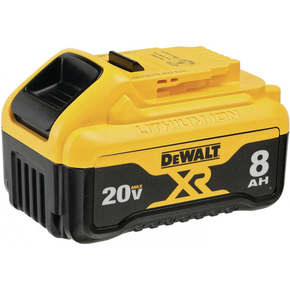 DeWalt DCB208 20V MAX* 8AH XR Lithium Ion Battery - Mactool Shop