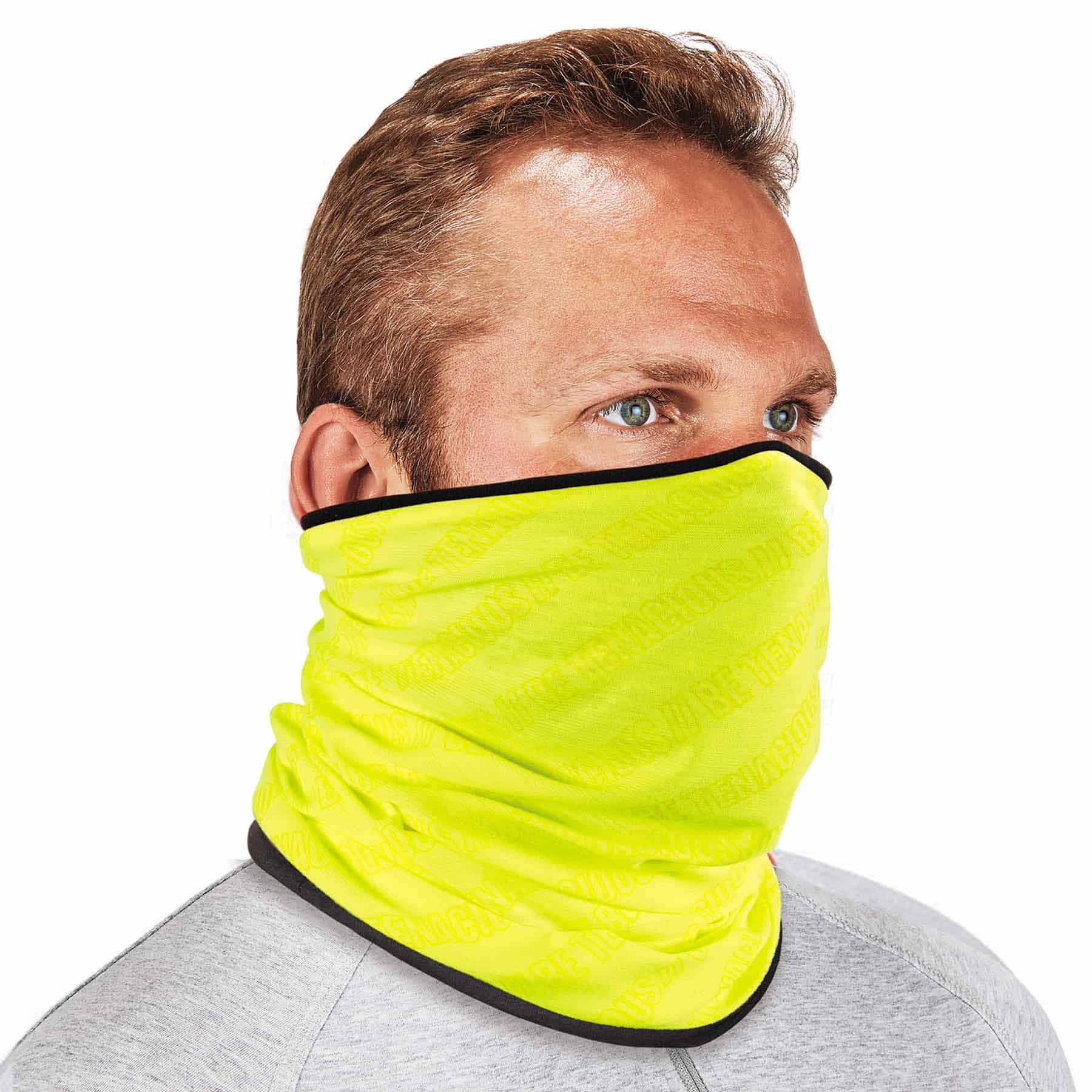 Ergodyne 42320 6491 Lime Reversible Thermal Multi-Band - Fleece + Poly - Mactool Shop