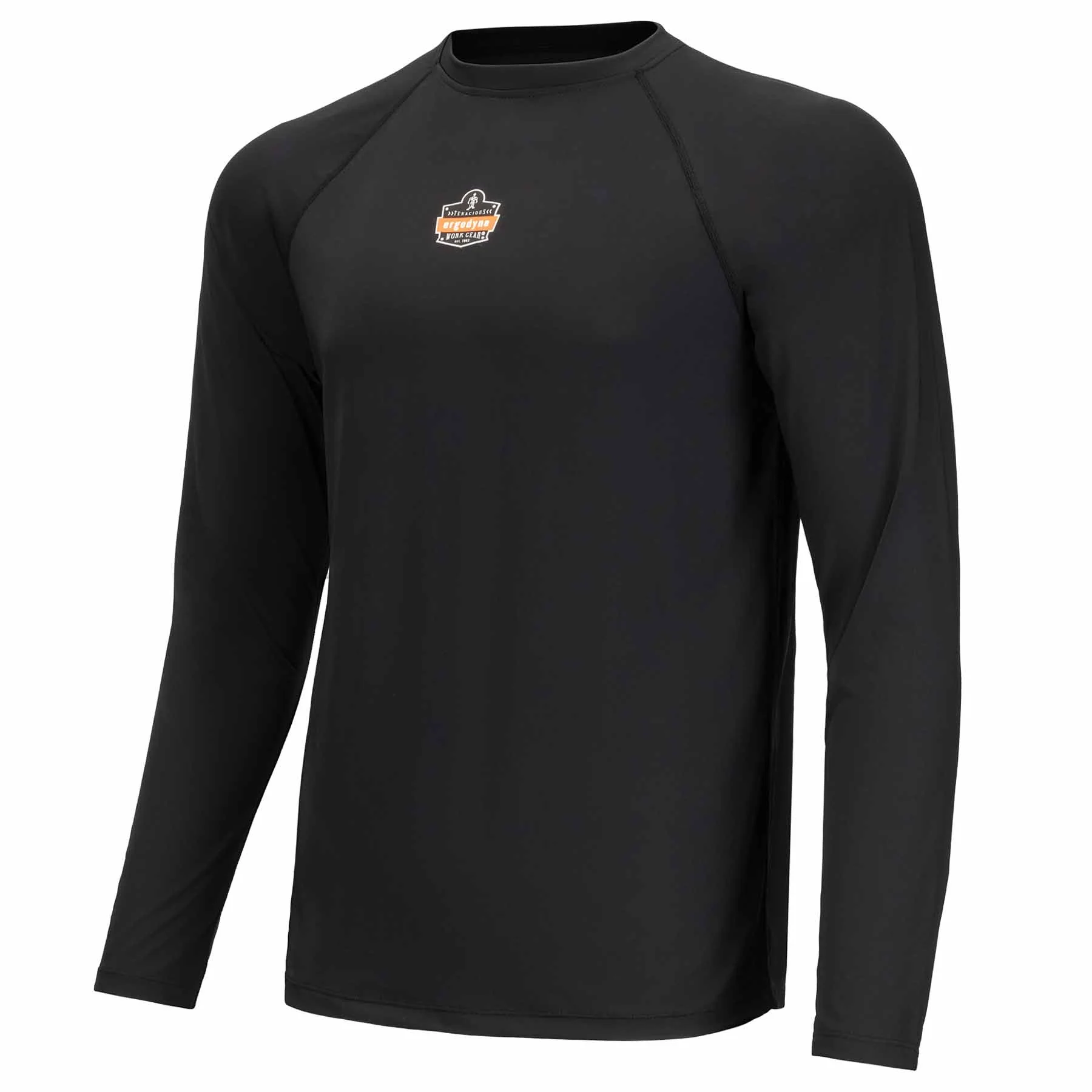 Ergodyne 40234 6436 L Black Long Sleeve Lightweight Base Layer Shirt - Mactool Shop