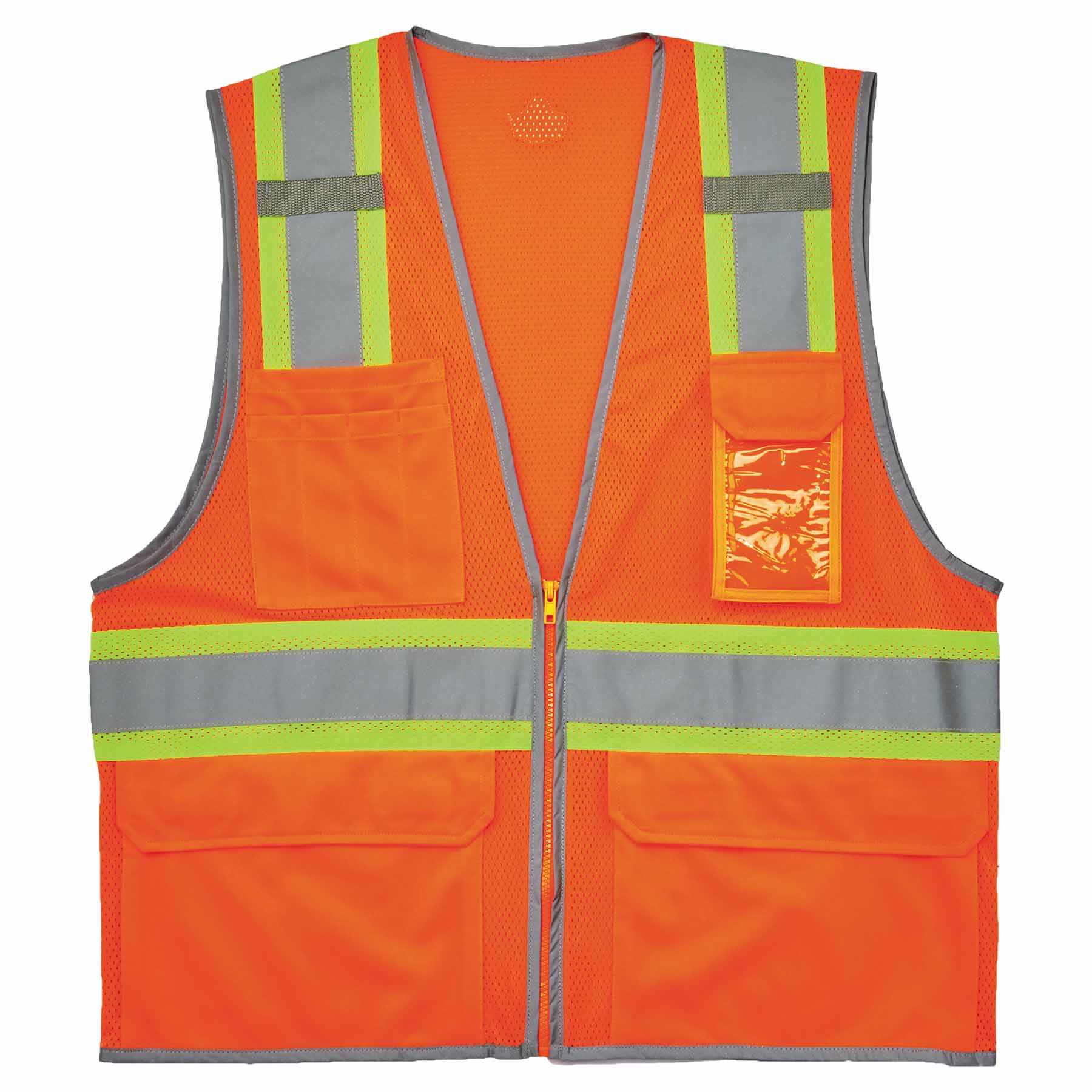 Ergodyne 24579 8246Z-S 5XL Orange Class 2 Two-Tone Mesh Vest - Single Size - Mactool Shop