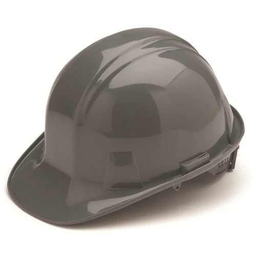 Pyramex HP14112 Gray Cap Style 4 Point Ratchet Suspension Hard Hat - Mactool Shop