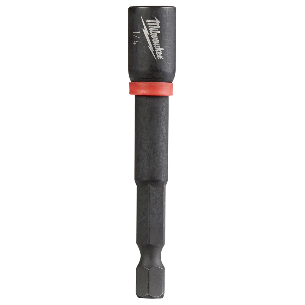 Milwaukee 49-66-0532 SHOCKWAVE™ 2-9/16 in. Magnetic Nut Driver 1/4 in. (10 Pk) - Mactool Shop
