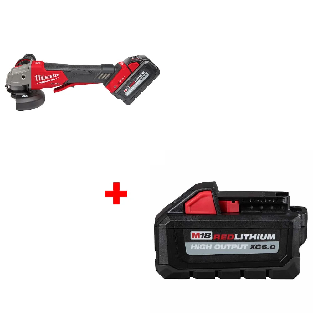 Milwaukee 2882-22 M18 FUEL Grinder Kit w/ 48-11-1865 M18 Battery Pack - Mactool Shop