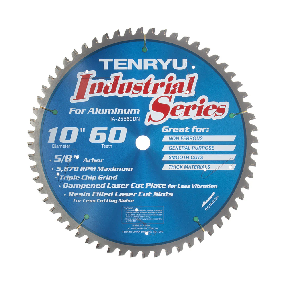 Tenryu IA-25560DN Industrial Non-Ferrous Thin Stock Blade, 10