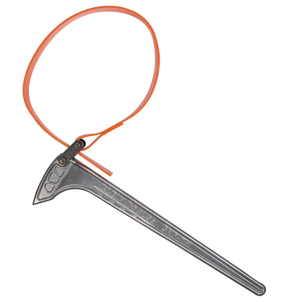 Klein S18HB Grip-It Strap Wrench, 1-1/8 to 8