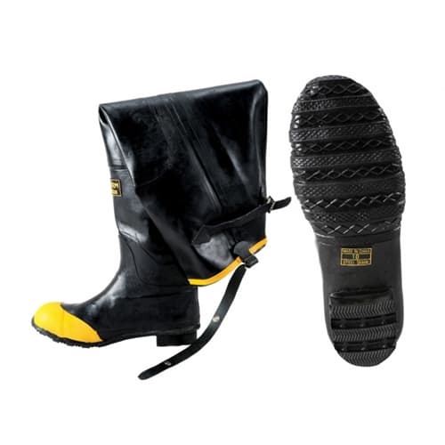 Johnson Wilshire HIP.STL-12 Black Rubber Hip Boots, Size 12 (B78) - Mactool Shop