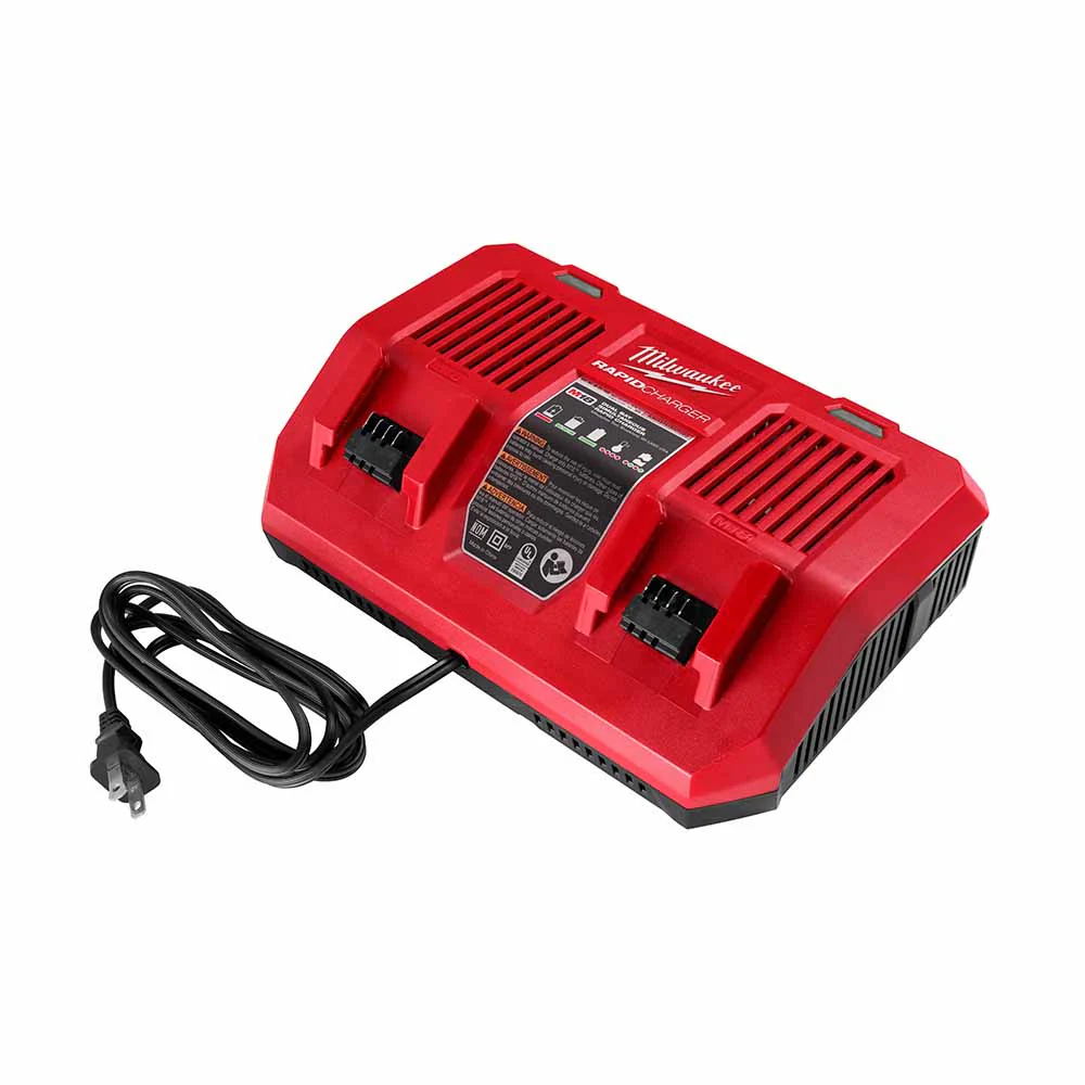 Milwaukee 48-59-1802 M18 Dual Bay Simultaneous Rapid Charger - Mactool Shop