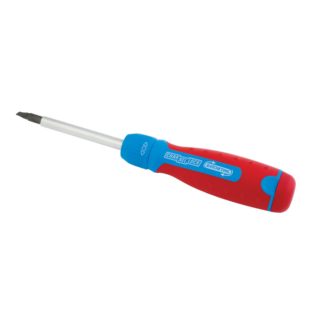 Channellock 131CB 13N1 Ratcheting Screwdriver, Code Blue - Mactool Shop