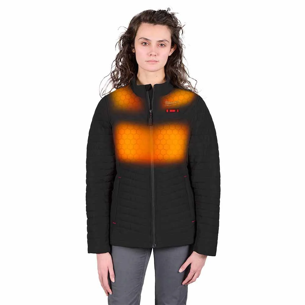 Milwaukee F102B-21 M12 Women's Black Axis Jacket with (1) 3.0 Ah Battery and Charger - Mactool Shop