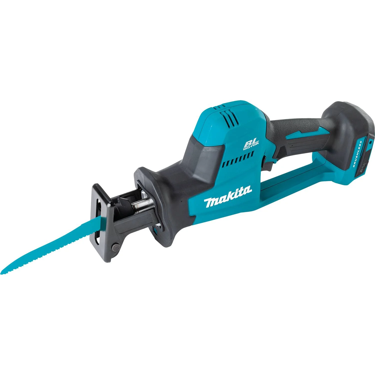 Makita XRJ08Z 18V LXT Lithium-Ion Brushless Cordless Compact One-Handed Recipro Saw, Tool Only - Mactool Shop