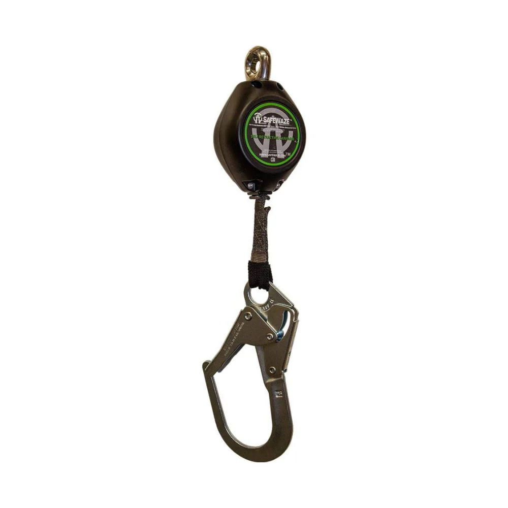 Safewaze FS-FSP1411-W-RBH 11' Web Retractable With Rebar Hook - Mactool Shop