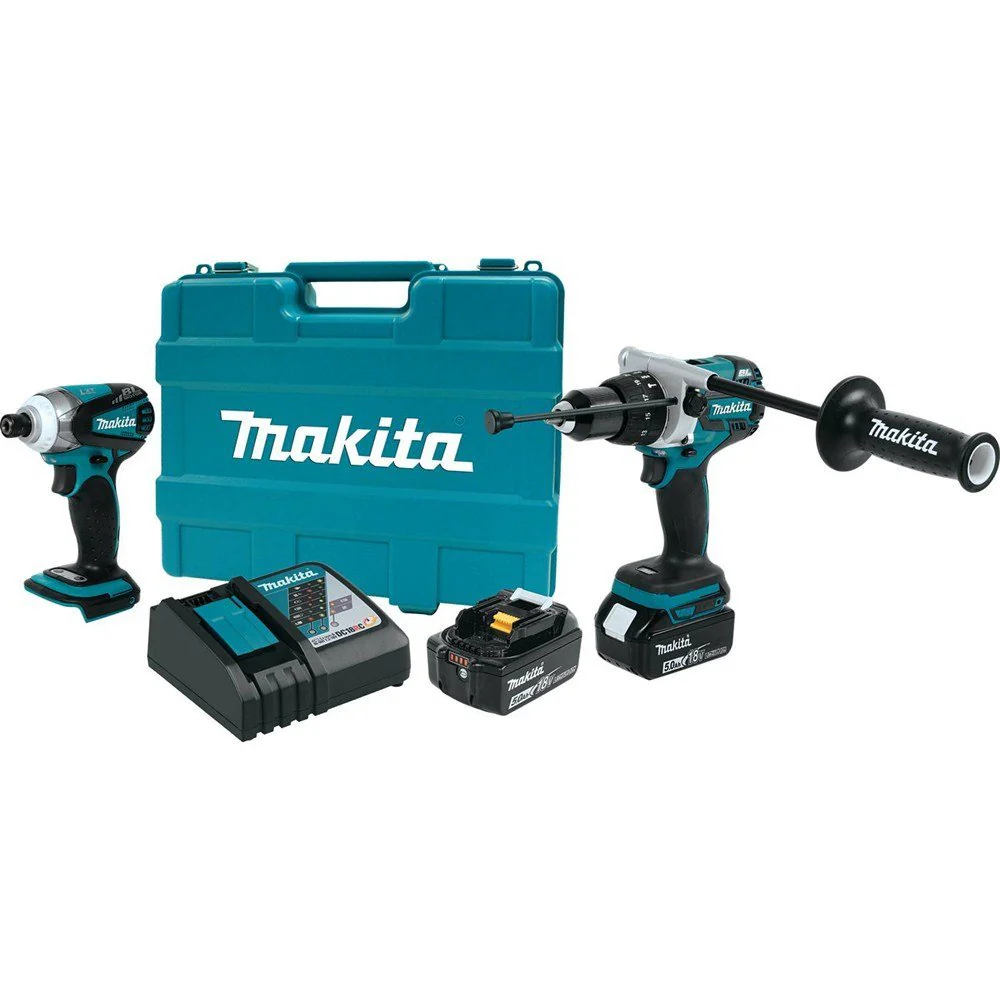 Makita XT252TB 18V LXT Lithium-Ion Brushless Cordless 2-Pc. Combo Kit - Mactool Shop