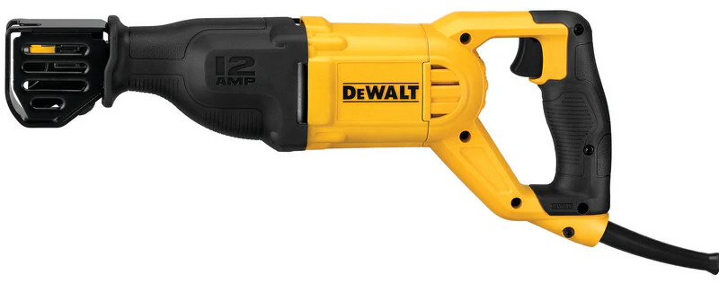 Dewalt DWE305 12 Amp Keyless Variable Speed Corded Reciprocating Saw - Mactool Shop