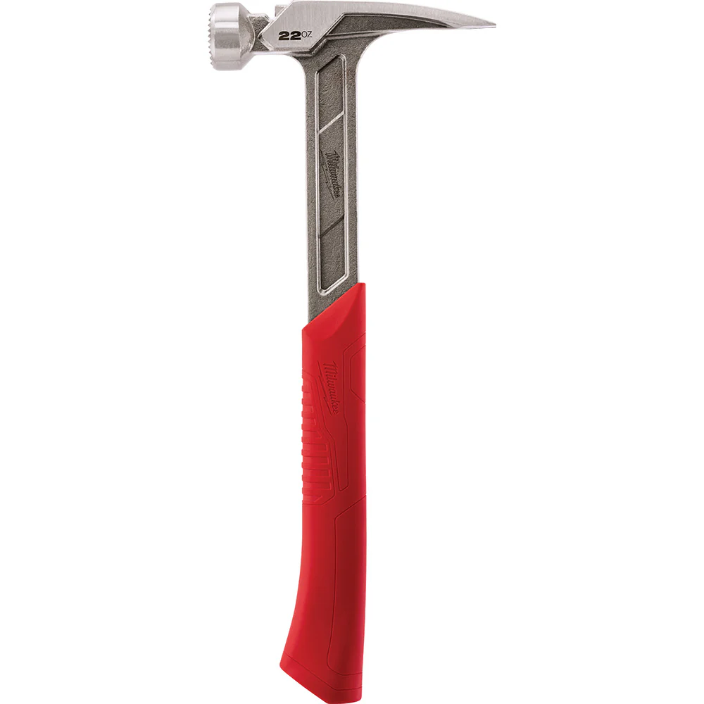Milwaukee 48-22-9022 22oz Milled Face Framing Hammer - Mactool Shop