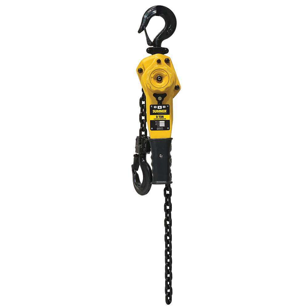 Sumner PLH900C10WO 9T LVR Hoist 10' Lift and Overload Protection - Mactool Shop