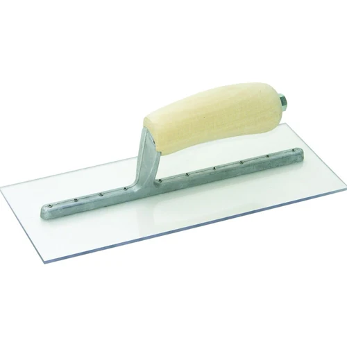 MarshallTown PMXS1 16836 - 11 X 4 1/2 Plastic Finishing Trowel-Wood Handle - Mactool Shop