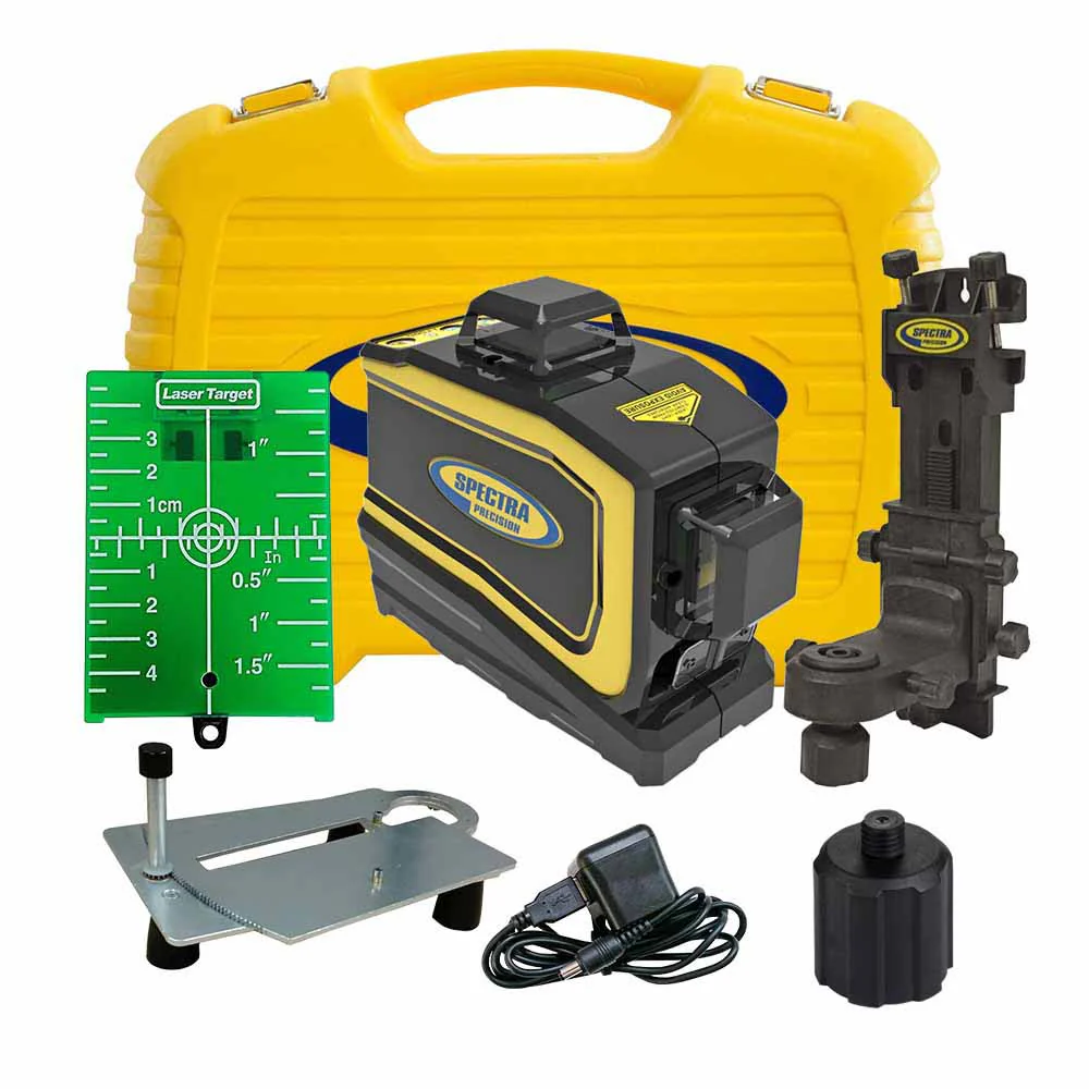 Spectra LT58G-3 Green Ceiling Laser with 2 Green Vertical Beams and M156 - Mactool Shop