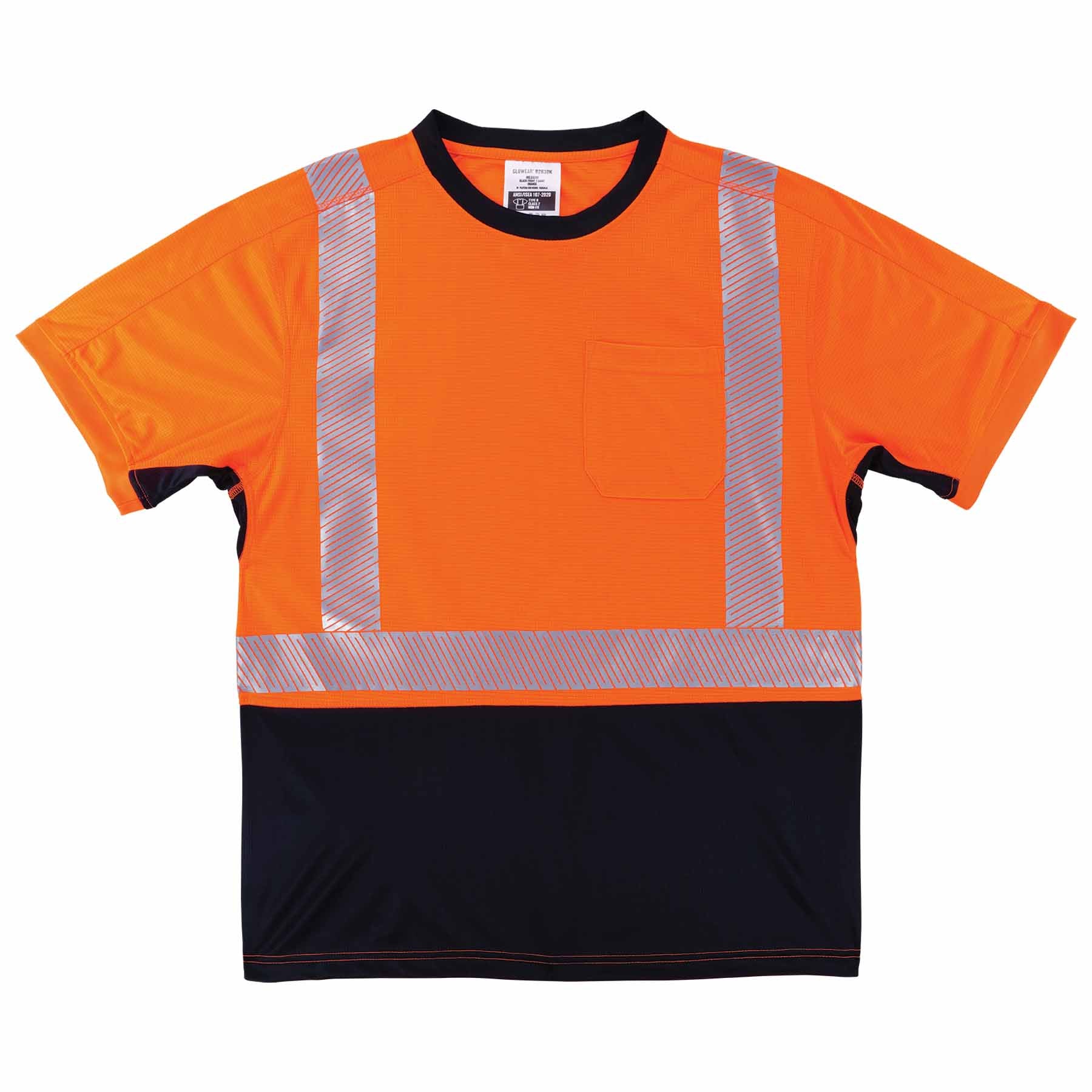 Ergodyne 23515 8283BK XL Orange Class 2 Performance T-Shirt - Lightweight - Mactool Shop