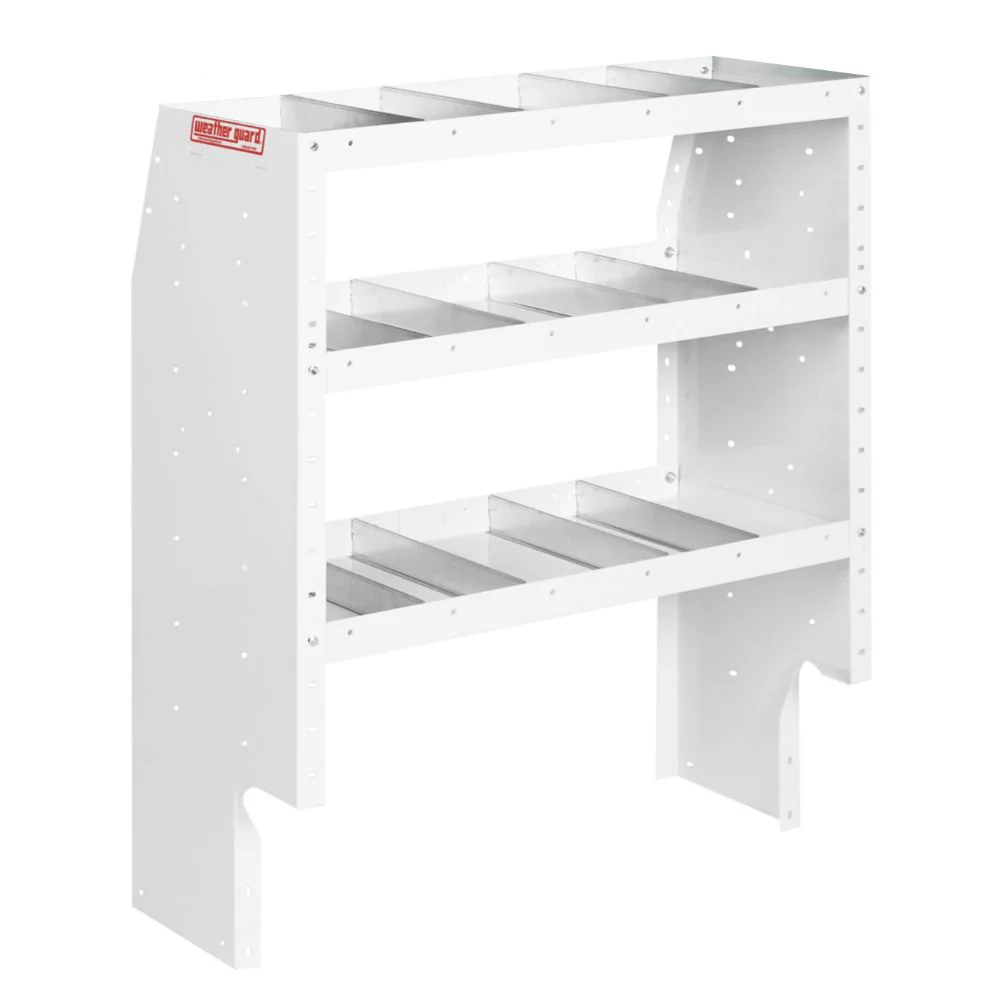 WeatherGuard 9343-3-03 Heavy Duty Adjustable 3 Shelf Unit, 44