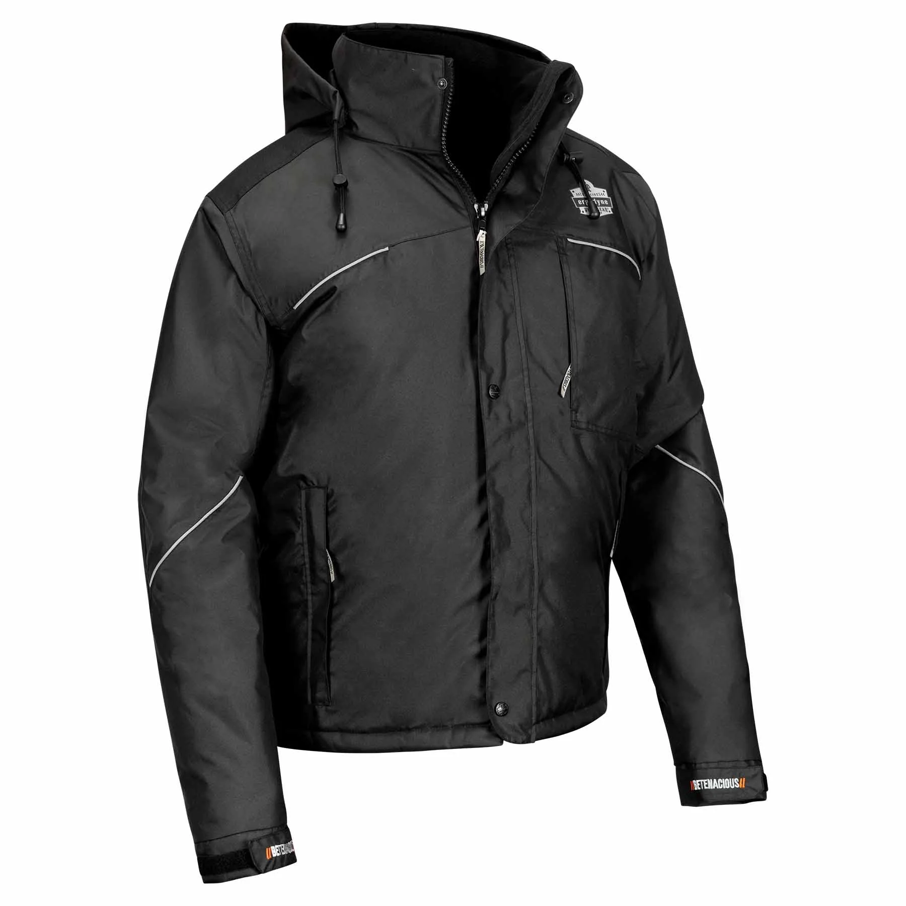 Ergodyne 41126 6467 2XL Black Winter Work Jacket - 300D Polyester Shell - Mactool Shop