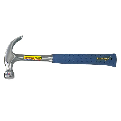 EstWing E3-16C 16 oz Solid steel Curve claw hammer with shock reduction grip - Mactool Shop