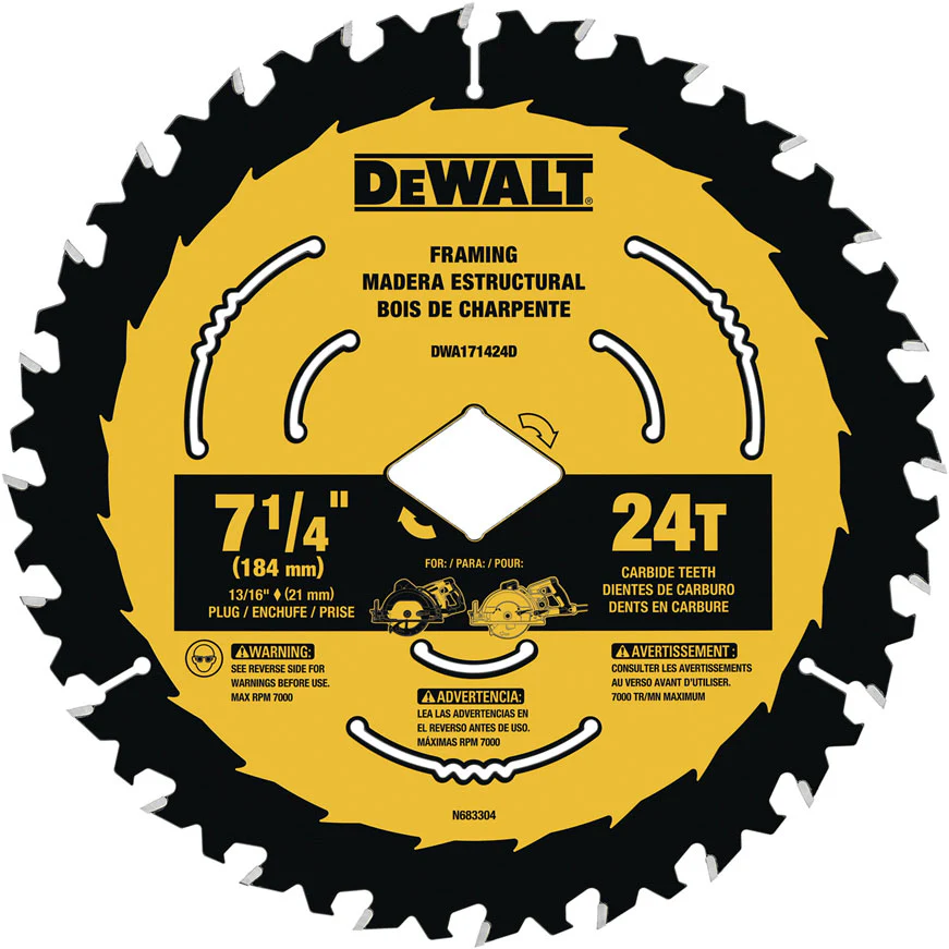DeWalt DWA171424DB10 7-1/4