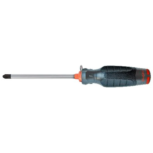 Proto JP0408R-TT Tether-Ready Quad Lobe Phillips Screwdriver - #4 x 8