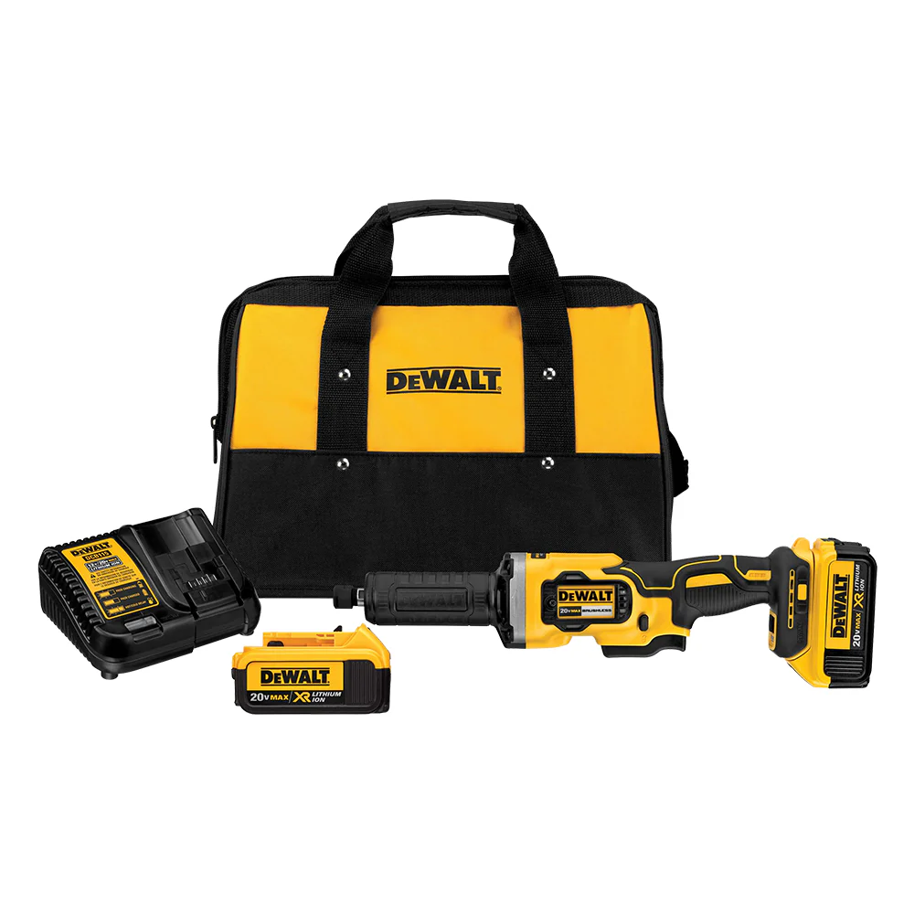 DeWalt DCG426M2 20V Max* Brushless Die Grinder Kit (4.0) No Lock-On - Mactool Shop