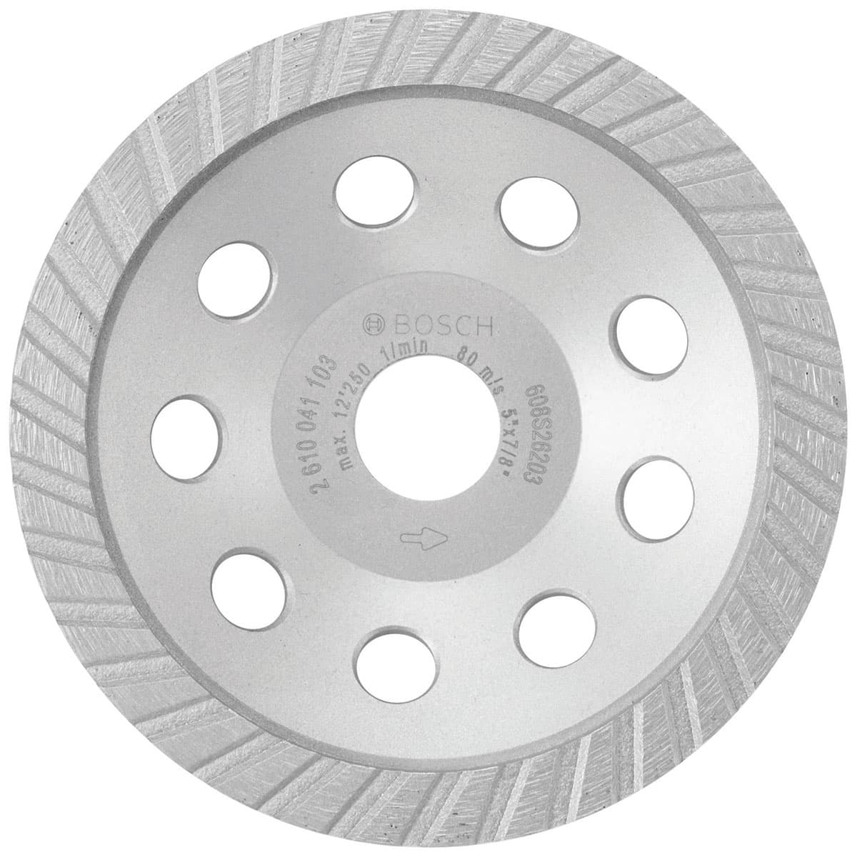 Bosch DC530SG 5 In. Turbo Diamond Cup Wheel for Concrete - Mactool Shop