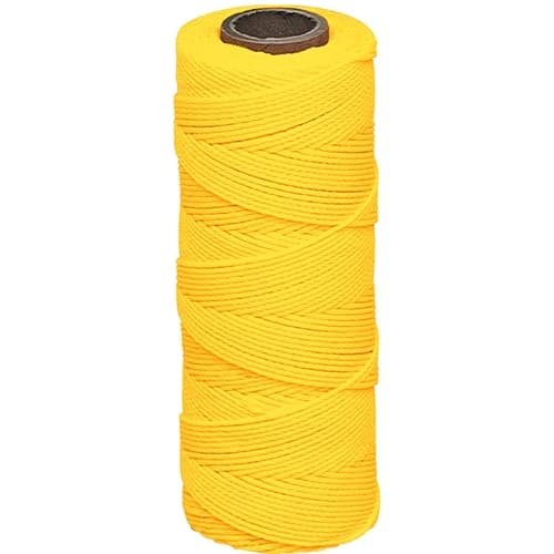 MarshallTown 628 16578 - Braided Nylon Mason's Line 1000' Yellow, Size 18 6