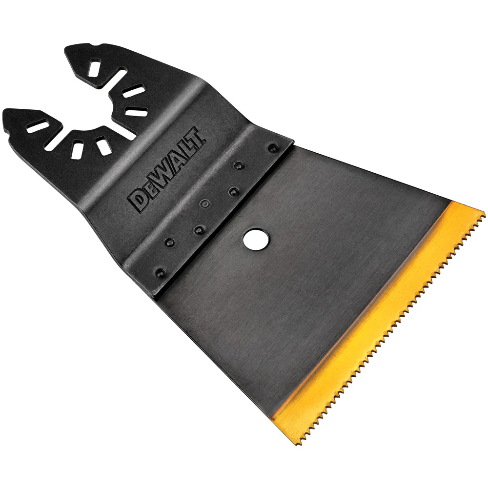 DeWalt DWA4281 Titanium Nitride Coating Bi-Metal Wood with Nails Universal Fitment Oscillating Blade - Mactool Shop