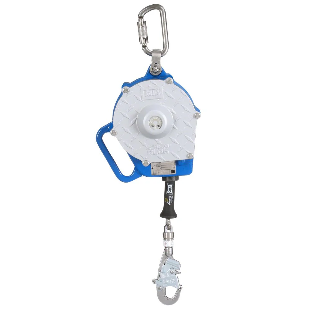 DBI Sala 3400133 Sealed-Blok Self-Retracting Lifeline, Stainless Steel Cable, 30' (9 m) - Mactool Shop