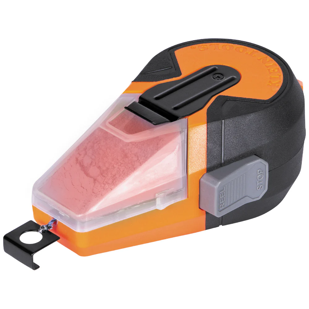 Klein CHLK50R Auto-Retracting Chalk Line with Red Chalk - Mactool Shop