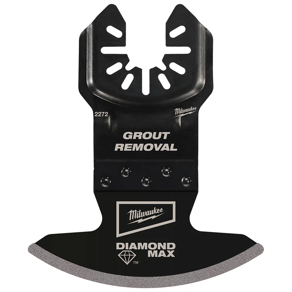 Milwaukee 49-25-2275 Open-Lok Diamond Max Diamond Grit Grout Removal Multi-Tool Blade 5Pk - Mactool Shop