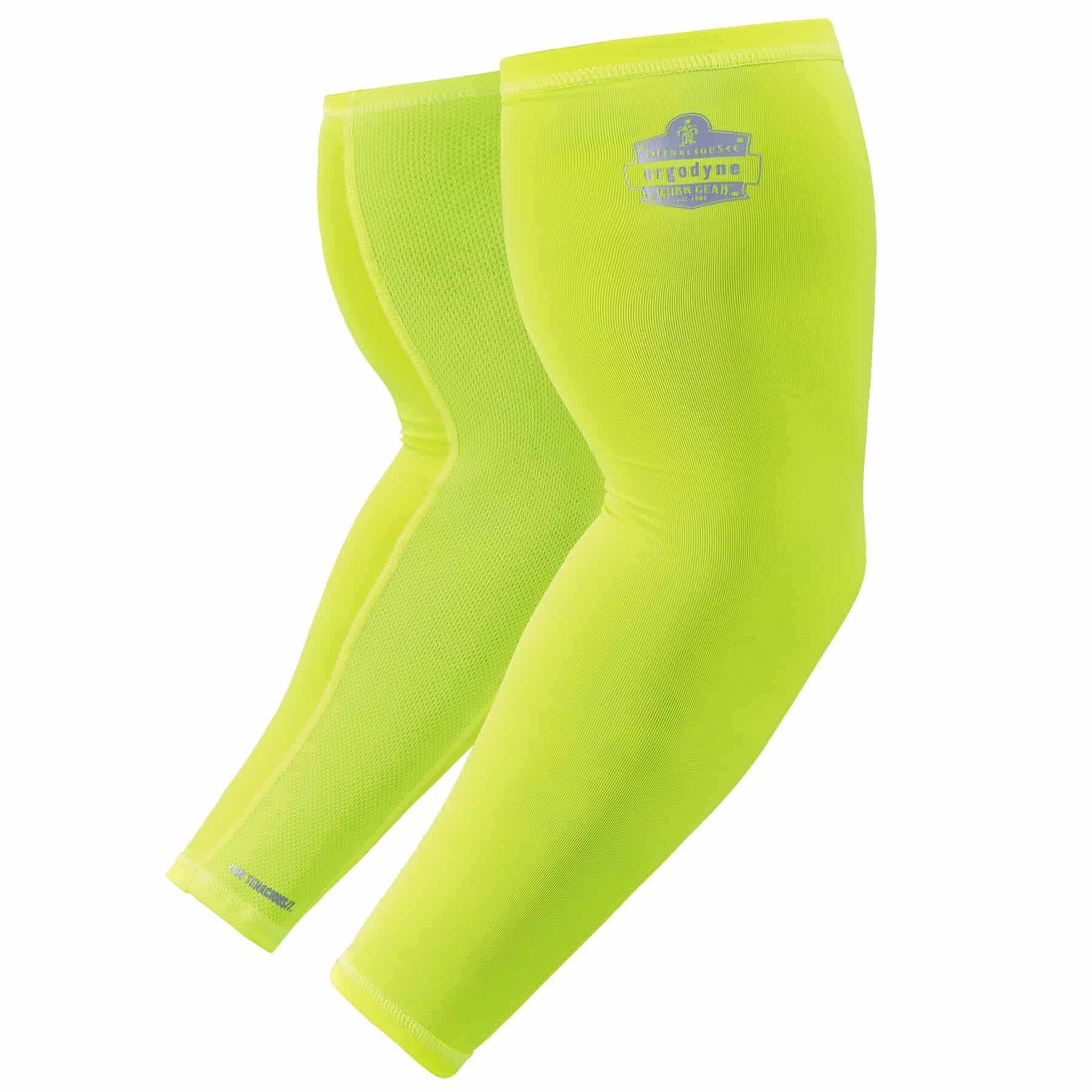 Ergodyne 12286 6690 2XL Lime Cooling Arm Sleeves - Performance Knit - Mactool Shop