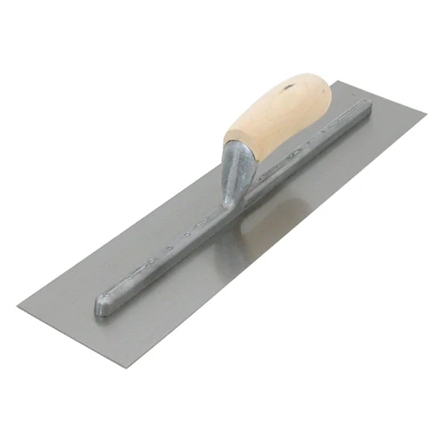 MarshallTown FT365 13804 - 18 X 4 Finishing Trowel Curved Wood Handle - Mactool Shop