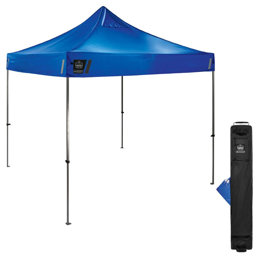 Ergodyne 12905 #6000 Heavy-Duty Commercial Pop-Up Tent, Blue - Mactool Shop