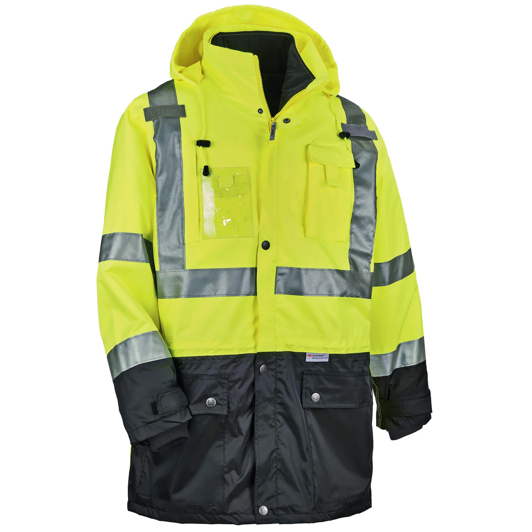 Ergodyne 25537 GloWear 8388 Type R Class 3/2 Thermal Jacket Kit, 3XL, HV Lime - Mactool Shop