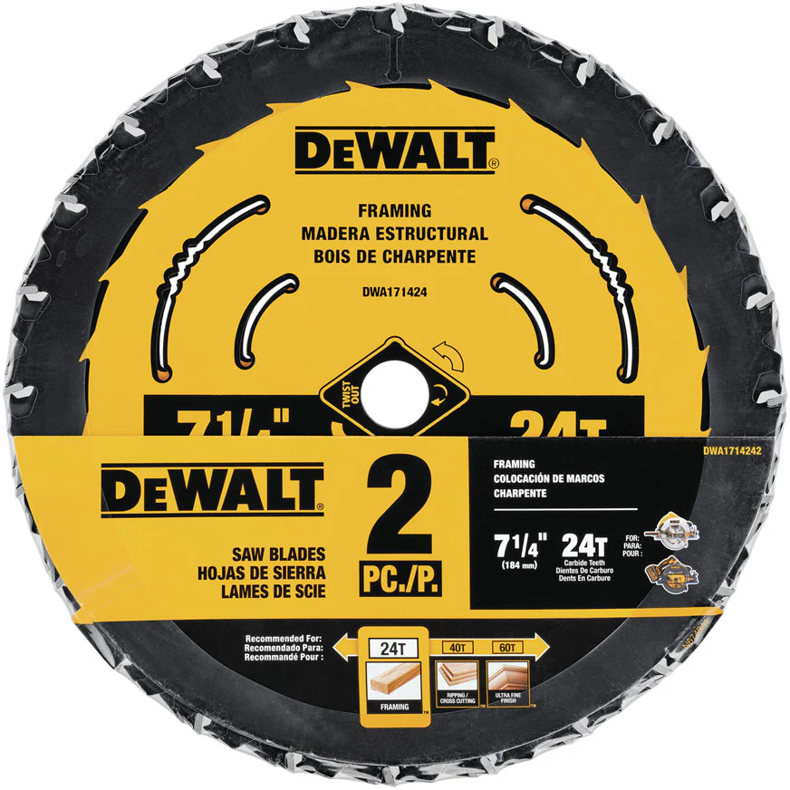 DeWalt DWA1714242 7-1/4