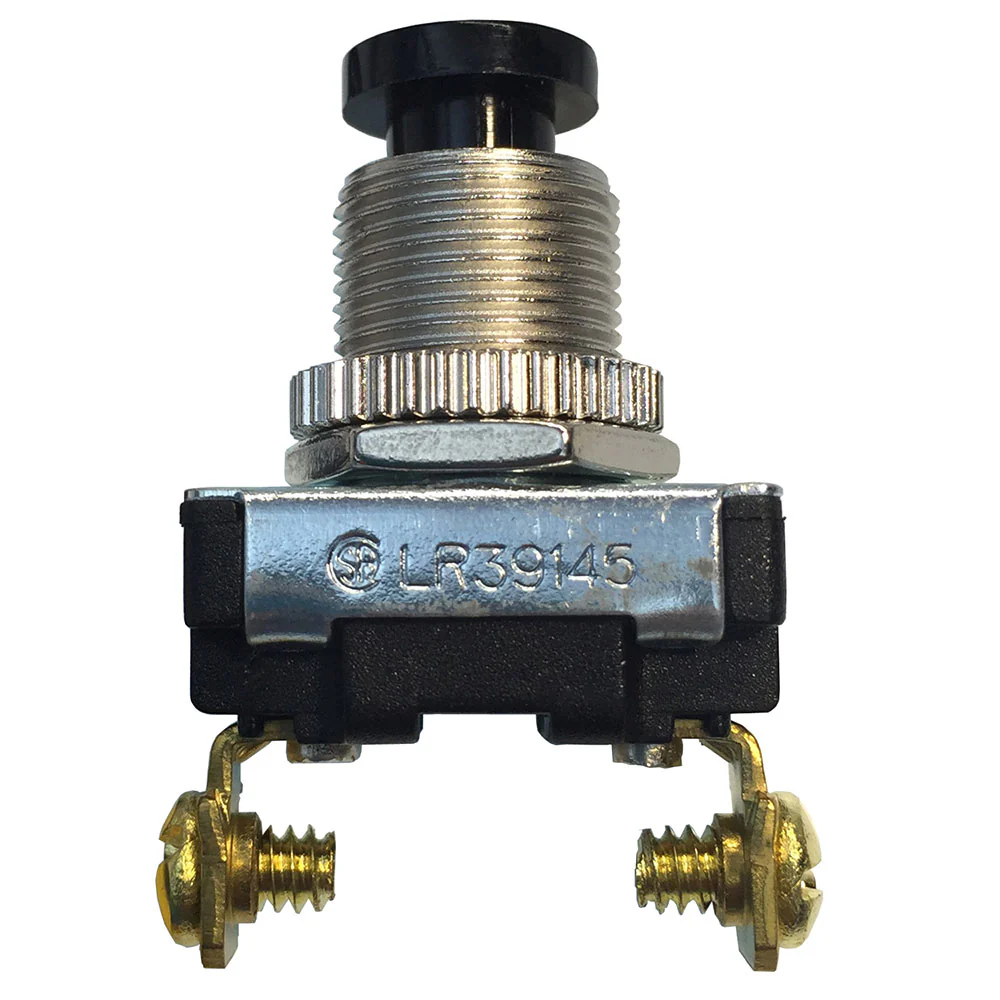 Gardner Bender GSW-22 Push On / Norm Off SPST 6A 120VAC - Mactool Shop